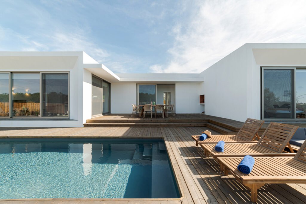 Modern house with swimming pool in Cascais, one of Portugal’s most desirable coastal areas for living and lifestyle real estate